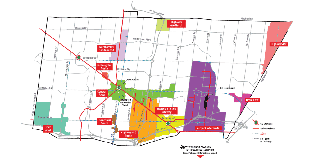 Brampton Map