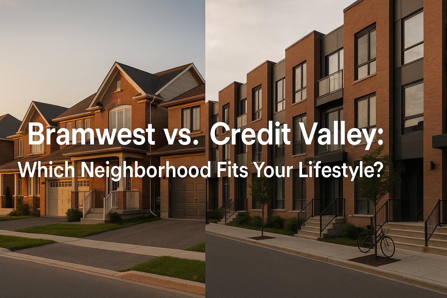 Bramwest vs. Credit Valley: Which Neighborhood Fits Your Lifestyle?