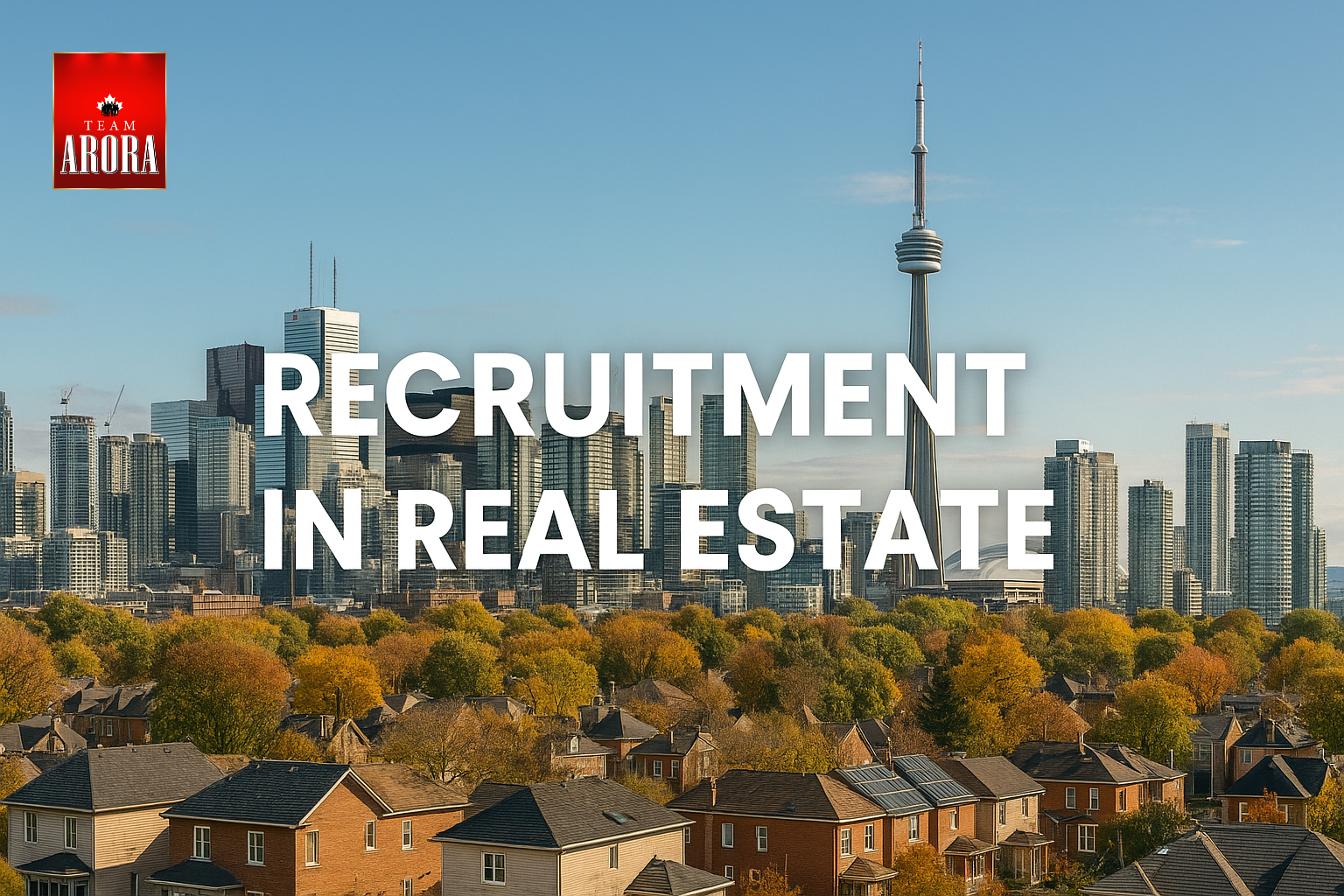 Recruitment in Real Estate: Building a Legacy with Team Arora