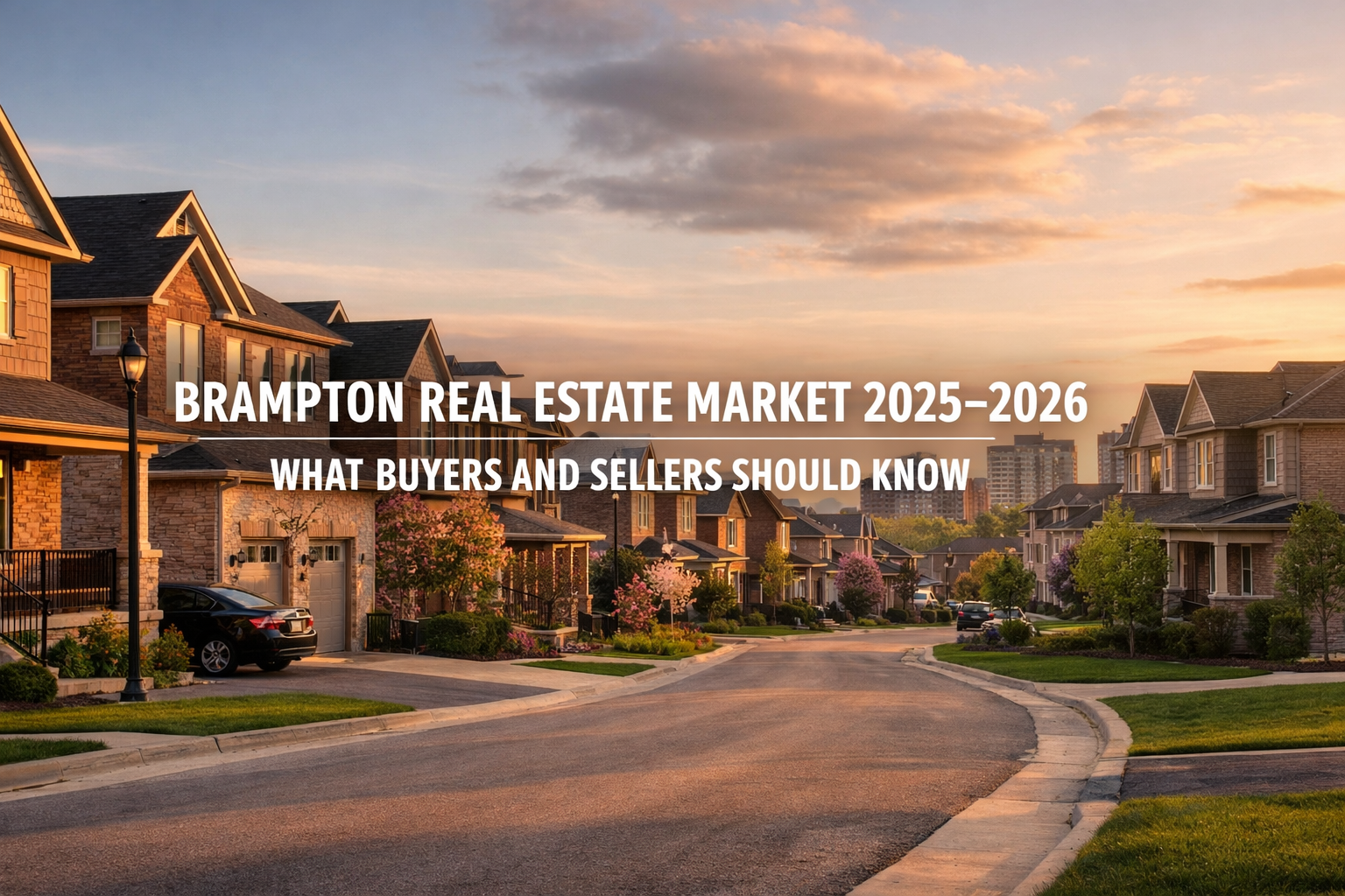 Brampton Real Estate Market 2025–2026: What Buyers and Sellers Should Know