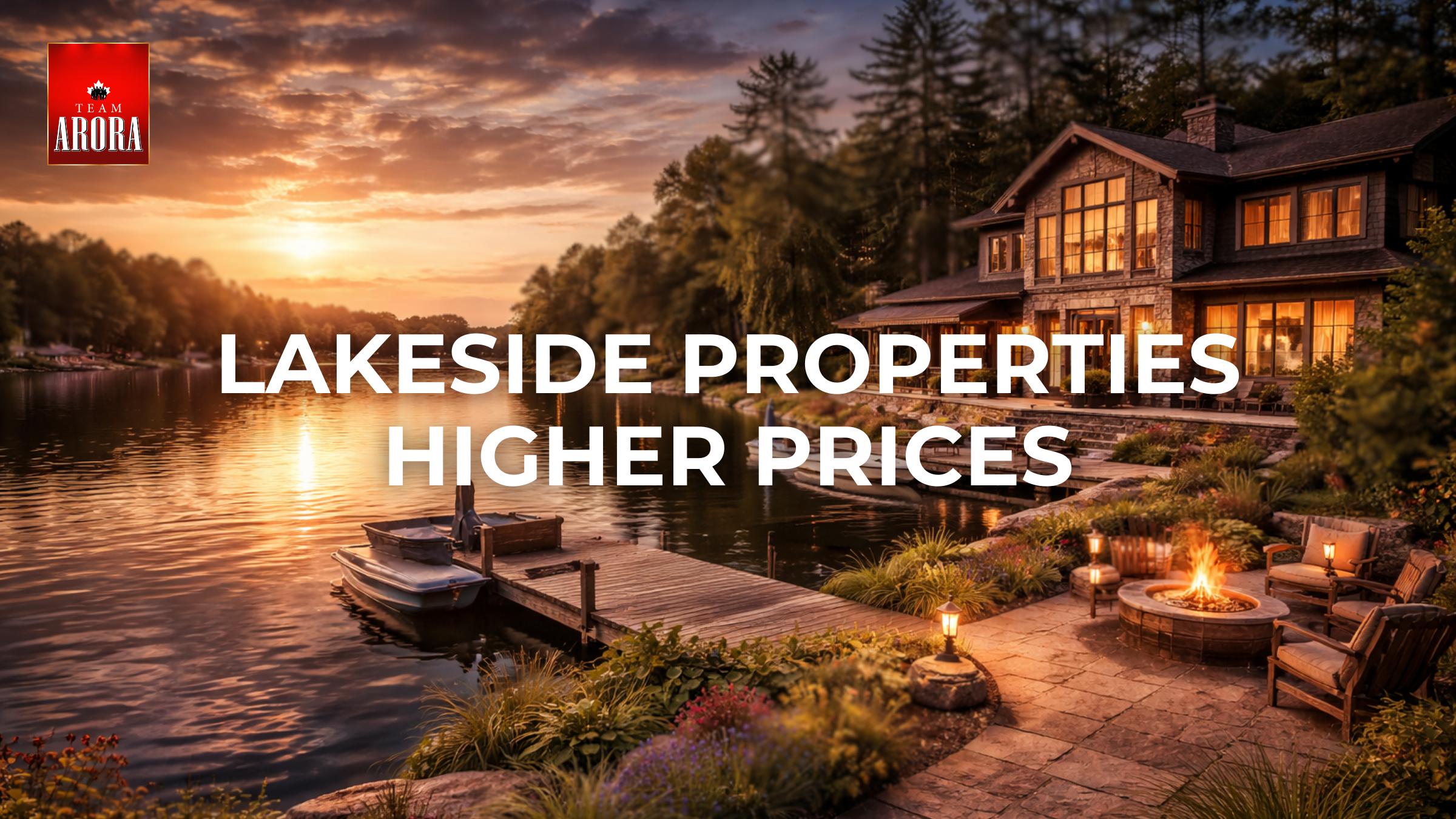 Why Lakeside Properties Command Higher Prices: What Buyers Should Know