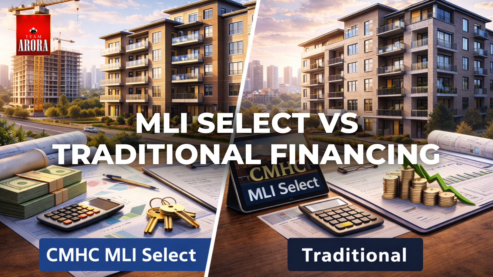CMHC MLI Select vs Traditional Apartment Financing in Canada