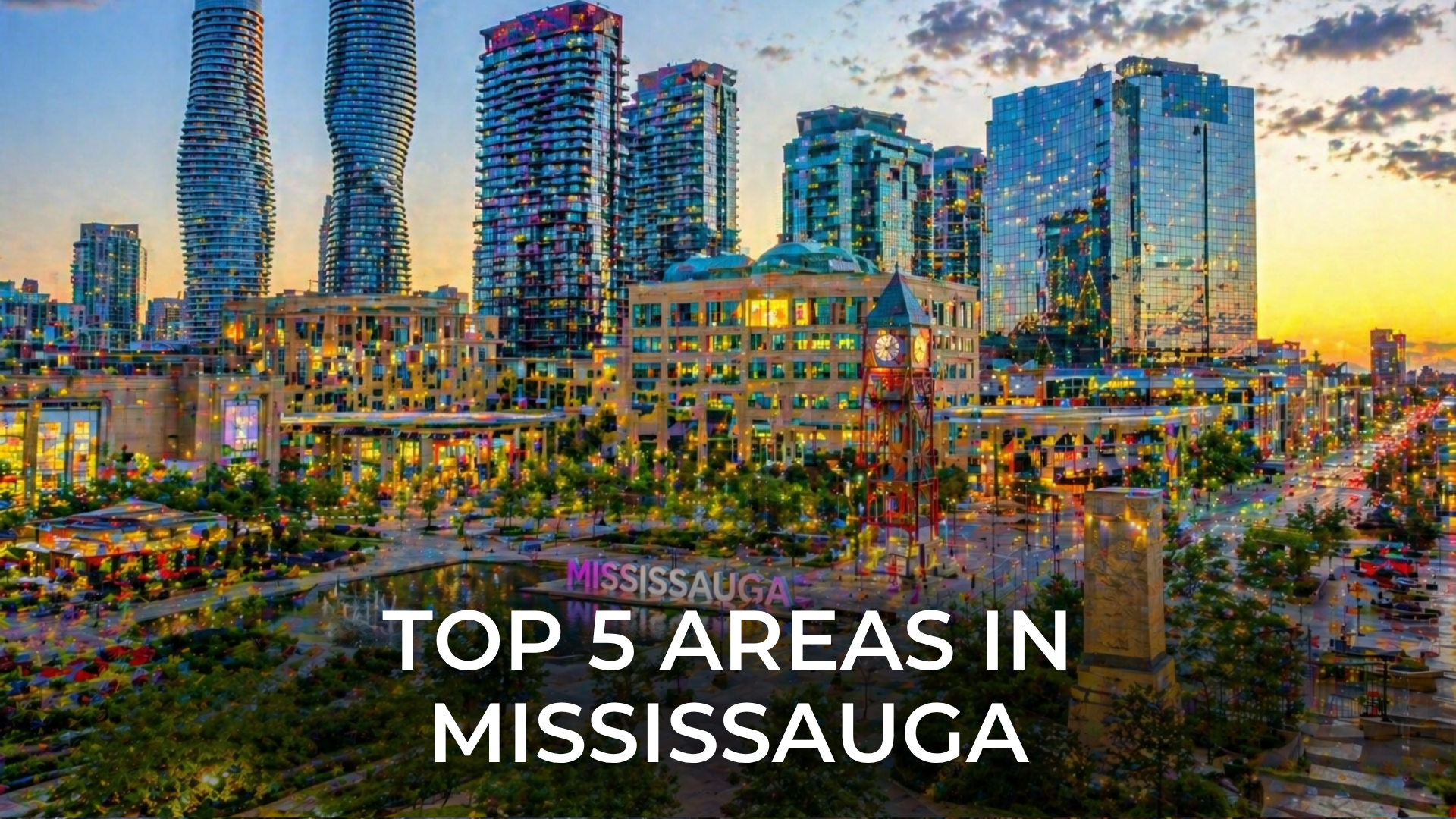 Areas in Mississauga
