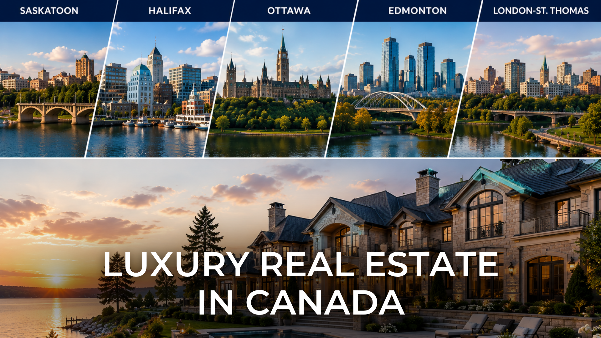 Luxury Real Estate in Canada: The Smaller Markets Seeing the Biggest Growth