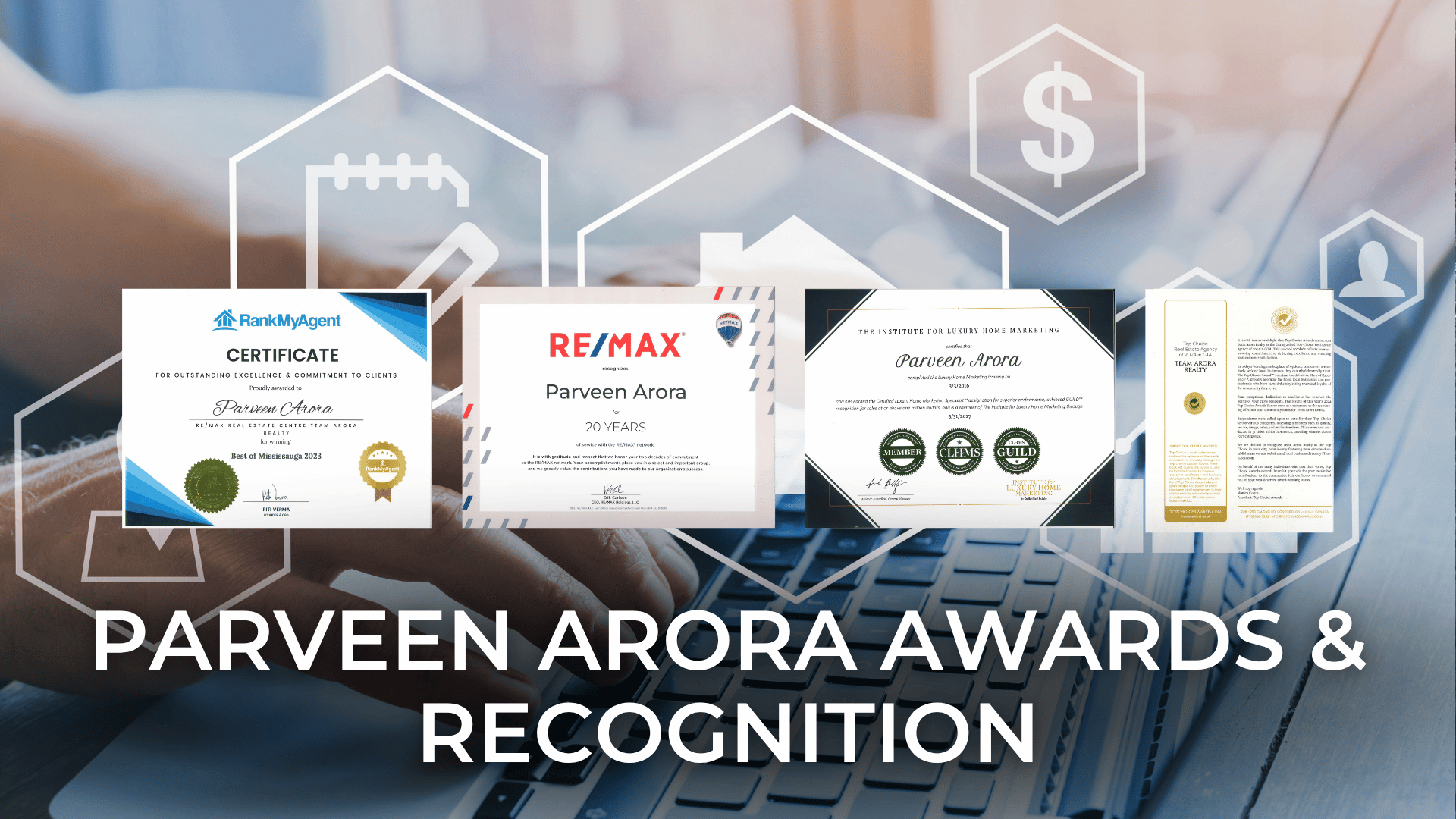 Parveen Arora Awards & Recognition